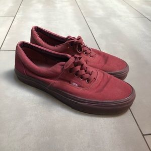 Vans shoes (men's 8, women's 9.5) worn once